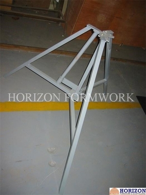 استقرار الدعائم الفولاذية القابلة للتعديل Q235 الهيكل الثلاثي في إقامة الشكل