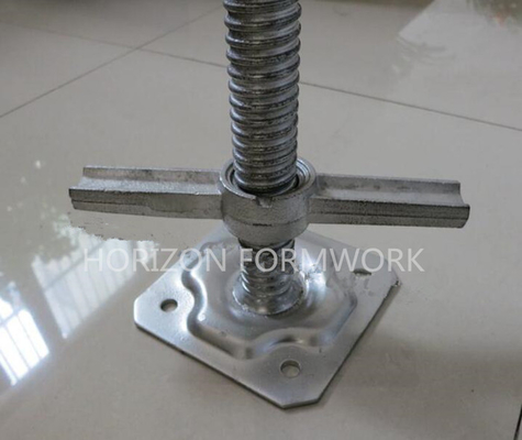 Bs1139 السقالات المسمار القابل للتعديل Oem U Head Jack القاعدة لنظام الحلقة